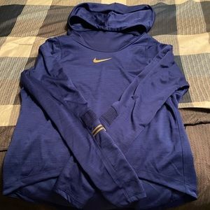 Nike Glam Dunk hooded Long Sleeve Running shirt